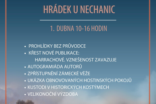 V sobotu 1. dubna se můžete těšit na slavnostní zahájení návštěvnické sezony